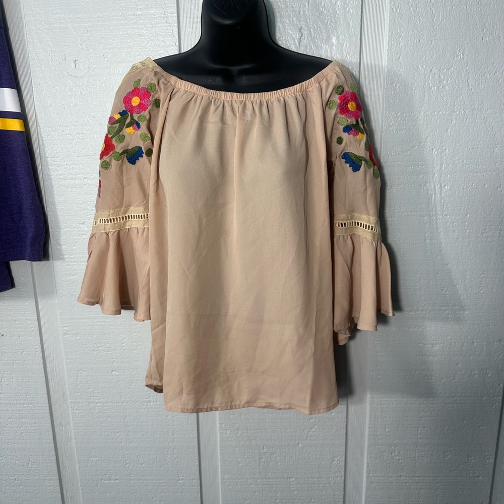 VaVa by Jon Han Off the Shoulder Top Size XS EUC